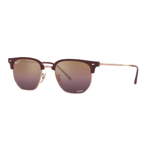 Ray ban clubmaster brown polarized online