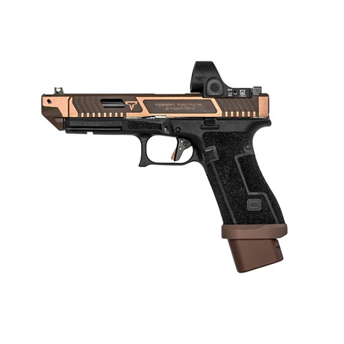 Taran Tactical Innovations TTI Ballerina Glock 17 Gen 5 With Trijicon SRO Red Dot 9mm Pistol