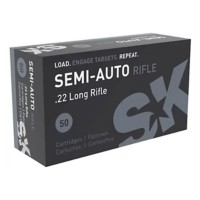 SK Semi-Auto 22 LR Rimfire Ammunition 50 Round Box