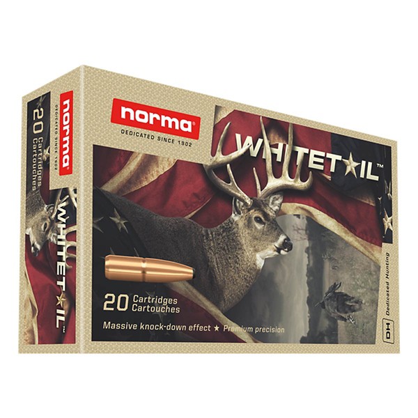 Norma Whitetail Rifle Ammunition 20 Round Box product image