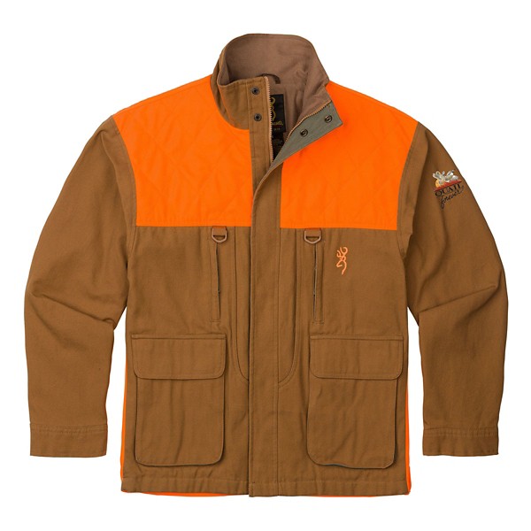 BROWNING Men's  Quail Forever Canvas Upland Softshell Jacket