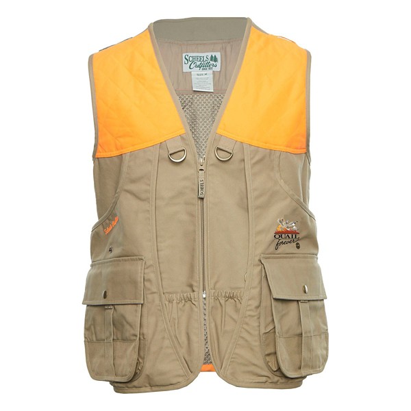 SCHEELS OUTFITTERS Men's  Quail Forever Premium Upland Hunting Vest