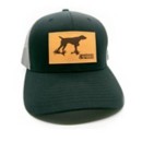 Men's Hooked And Tagged Pointer Dog Patch Adjustable Hat