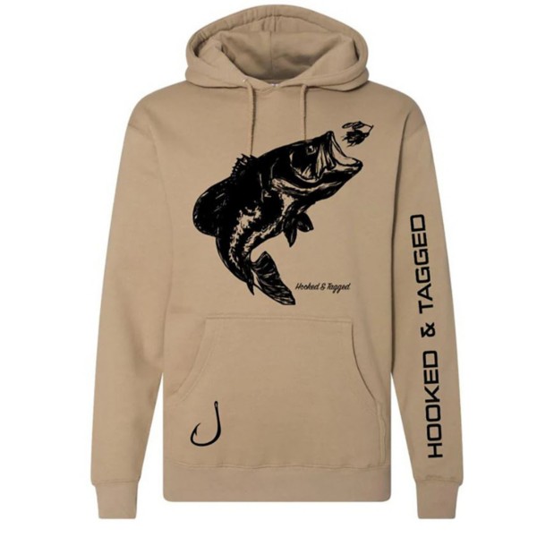 Men's Hooked And Tagged Bassin Hoodie - Hooked And Tagged