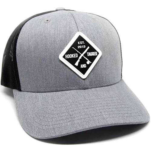 Hooked & Tagged Shotgun & Fly Rod Patch Hat