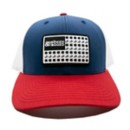 Men's Hooked And Tagged American Flag Patch Adjustable Hat