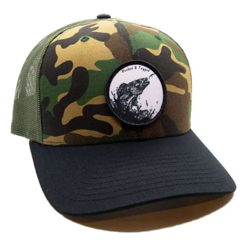 Hooked & Tagged Catchin Gold Patch Cap