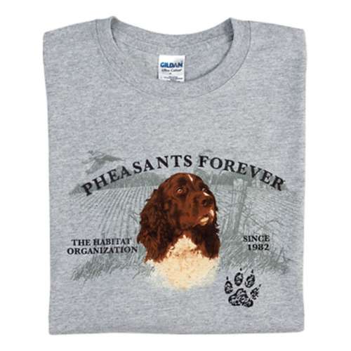 Pheasants Forever Springer Spaniel T-Shirt