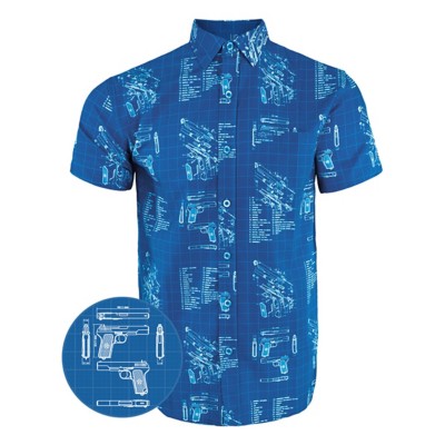  Blue Jay Bird Men's Hawaiian Short Sleeve Shirt Button Down  Causal Tee : Clothing, Shoes & Jewelry