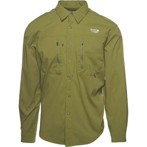 Men's Scheels Outfitters Insect Shield Fishing Long Sleeve Button Up Shirt