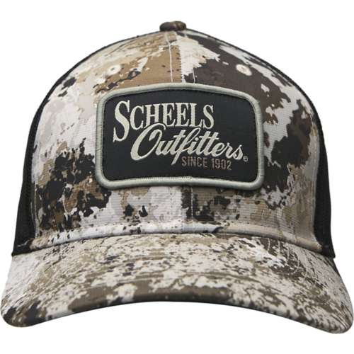 Men's Scheels Outfitters Camo Riverside Trucker Adjustable Hat