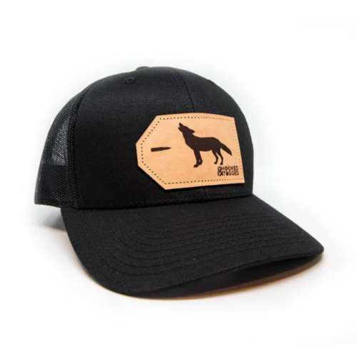 Men's Hooked And Tagged Coyote Patch Snapback Hat
