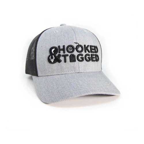 Men's Hooked And Tagged Logo Snapback Hat
