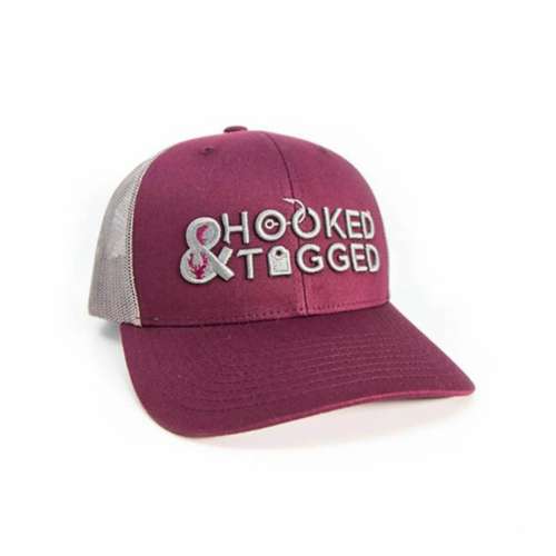 Men's Hooked And Tagged Logo Snapback Hat