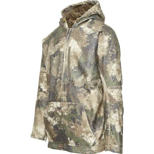 Mens Large Cabela's Berber Fleece Full Zip Hunting Jacket Coat