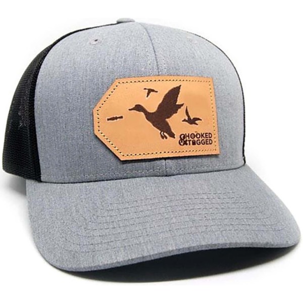 Men's Hooked And Tagged Duck Patch Snapback Hat - Hooked And Tagged