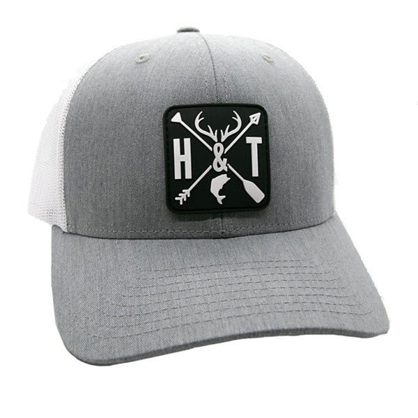 HOOKED AND TAGGED Men's  Fish & Game Patch Snapback Hat