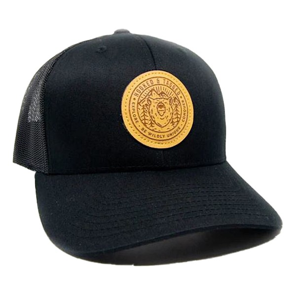 Men's Hooked And Tagged Explore Bear Patch Snapback Hat - Hooked And Tagged