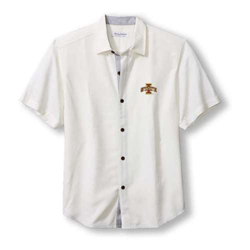Tommy Bahama Iowa State Cyclones Point Palm Button Up