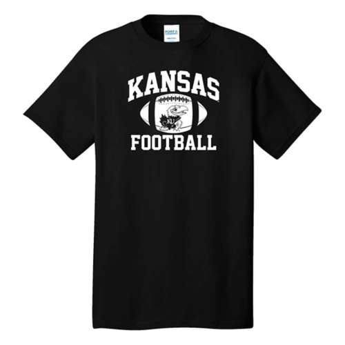 Range Kansas Jayhawks Football Arch T-Shirt