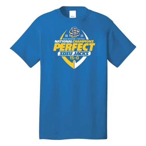 Range South Dakota State Jackrabbits 2023 National Champions Perfect Season T-Shirt