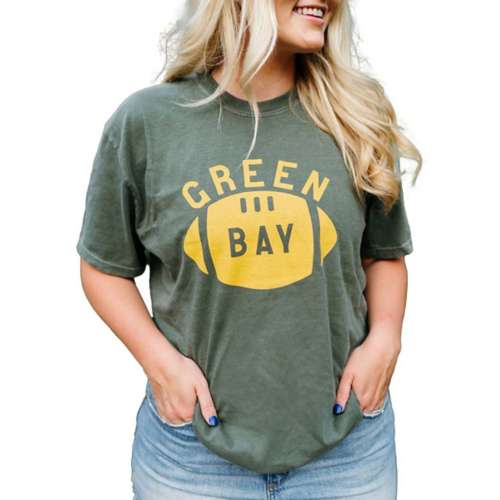 Fan Girl Women's Green Bay Football Boyfriend T-Shirt