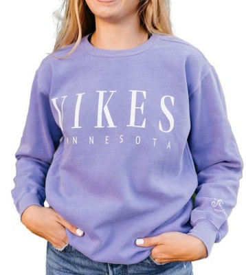 Officially Licensed NFL Crew-Neck Sweatshirt by Starter - Vikings