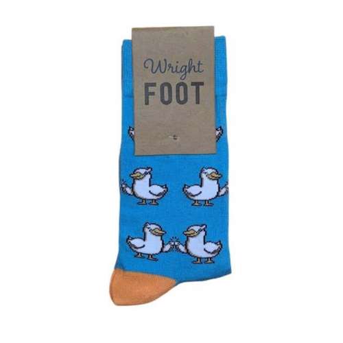 Adult Wright Foot Goose Bumps Crew Socks