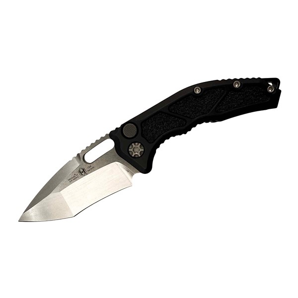 Heretic Knives H012-2A Medusa Stonewashed Folding Automatic Knife - Heretic Knives