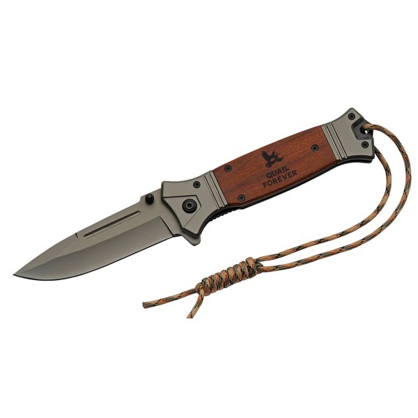 QUAIL FOREVER SZCO  Titanium Liner Lock Knife