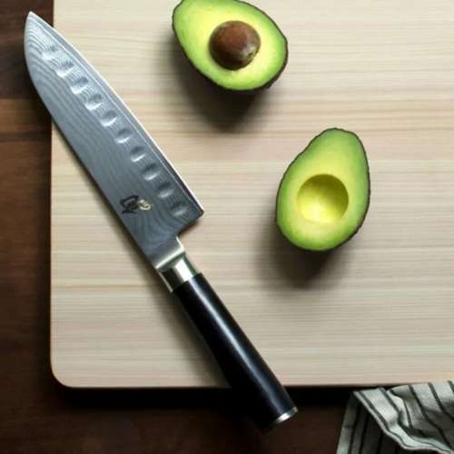 Shun Cutlery Classic 7" Hollow Ground Santoku Kitchen Knife