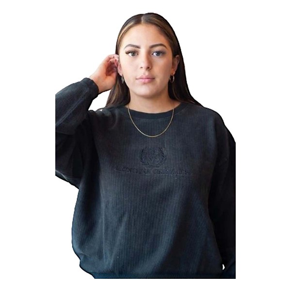 J Ella Gameday Women's Montana Grizzlies Carleton Crewneck Sweatshirt product image