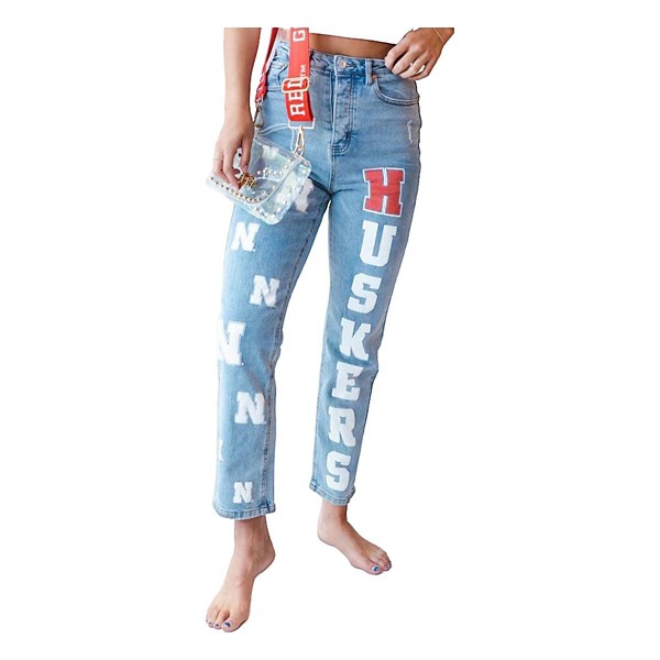Gameday Social Women's Nebraska Cornhuskers Premium Jeans product image