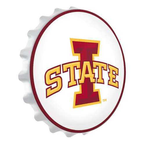 The Fan-Brand Iowa State Cyclones Bottle Cap Wall Light