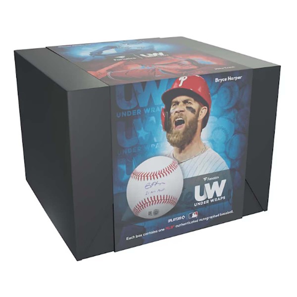 Fanatics Authentic MLB 2024 Under Wraps Autographed Baseball Surprise