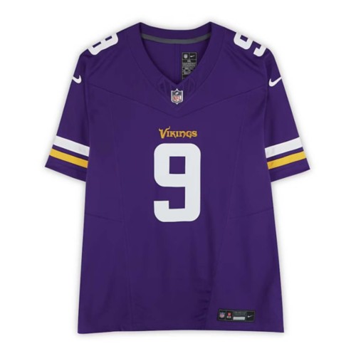 Fanatics Authentic Minnesota Vikings J.J. McCarthy Autographed Purple Nike Limited Jersey - Primary Image