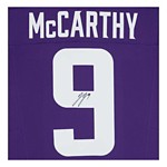 Fanatics Authentic Minnesota Vikings J.J. McCarthy Autographed Purple Nike Limited Jersey - Thumbnail 4 of 4