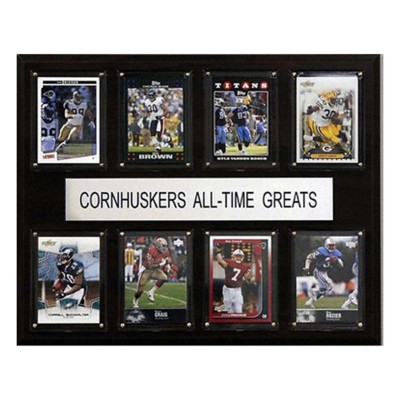 C and I Collectables Nebraska Cornhuskers All Time Greats Plaque
