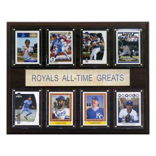 C and I Collectables Kansas City Royals All Time Greats Plaque