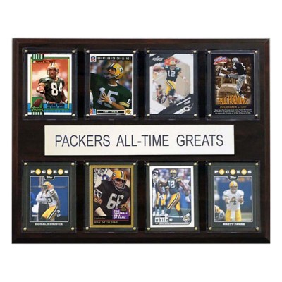 C and I Collectables Green Bay Packers Surprise All Time Greats Plaque