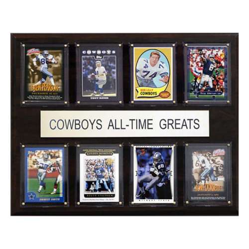 C and I Collectables Dallas Cowboys Surprise All Time Greats Plaque