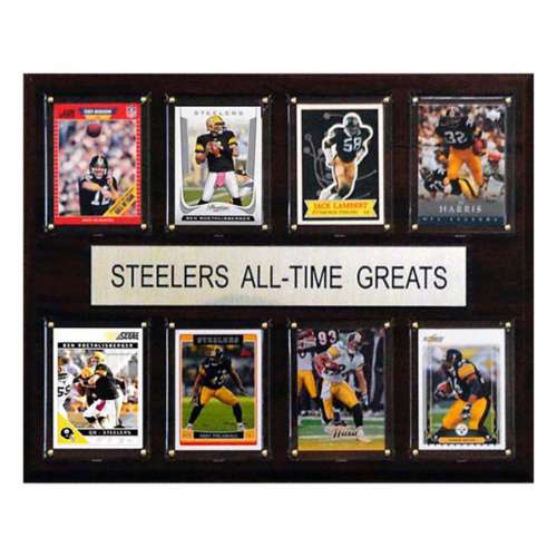C and I Collectables Pittsburgh Steelers Surprise All Time Greats Plaque
