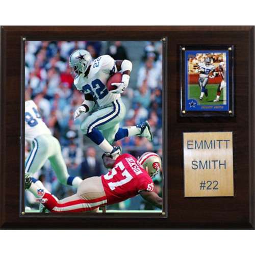 C and I Collectables Inc Dallas Cowboys Emmitt Smith 12x15 Plaque