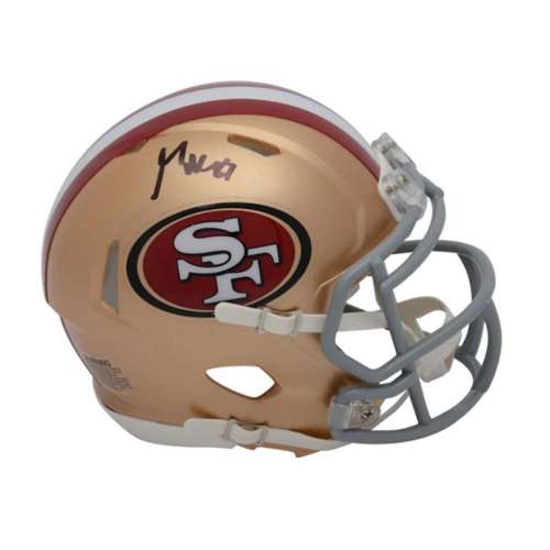Fanatics Authentic San Francisco 49ers george another Kittle Autographed Riddell Speed Mini Helmet