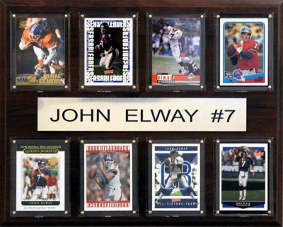 C and I Collectables Denver Broncos John Elway 12"x15" Plaque