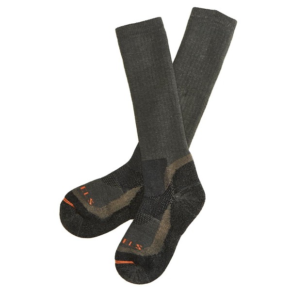 SCHEELS OUTFITTERS Adult  Whitetail Merino Wool Crew Hunting Socks   Singles