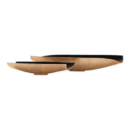 Crestview Collection Zara Two-toned Nested Boat Shaped Bowl