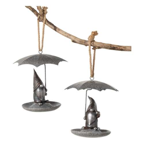 Sullivans Rainy Day Gnome Bird Feeders