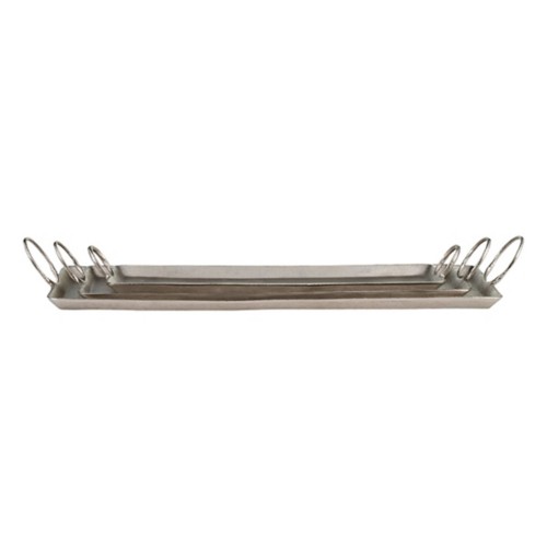 Sagebrook Home Metal Casted Trays - Primary Image
