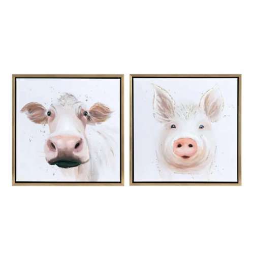 Crestview Collection 2 Piece  Bessie and Dolly Frame
